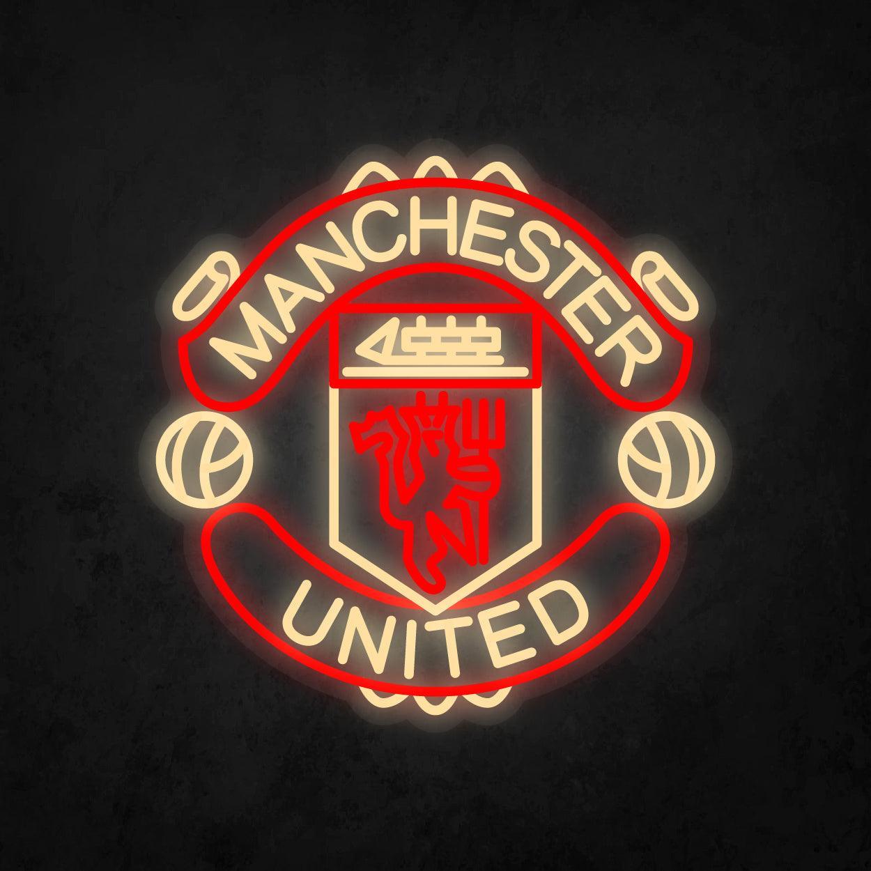 LED Neon Sign - Manchester United - Neonbir