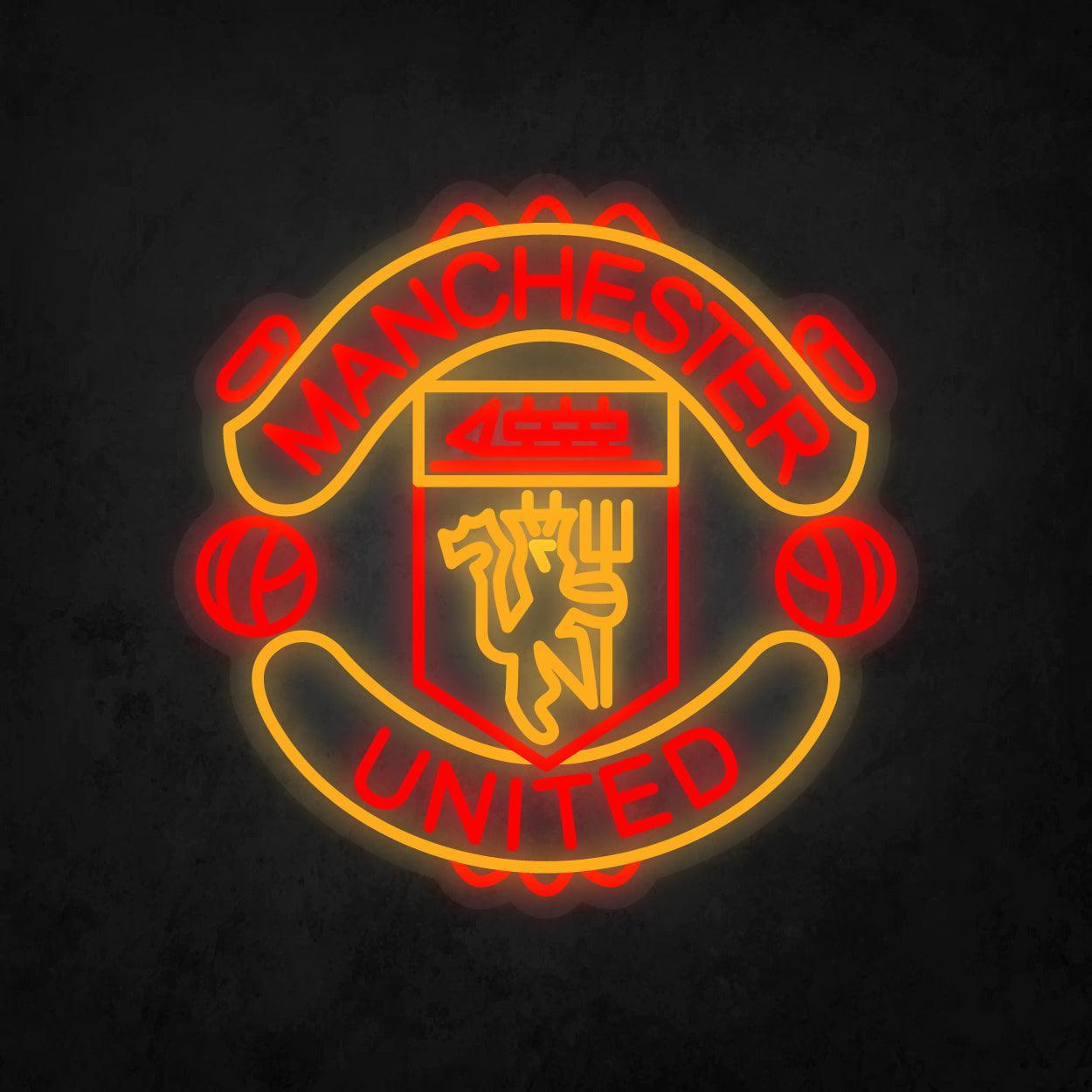 LED Neon Sign - Manchester United - Neonbir