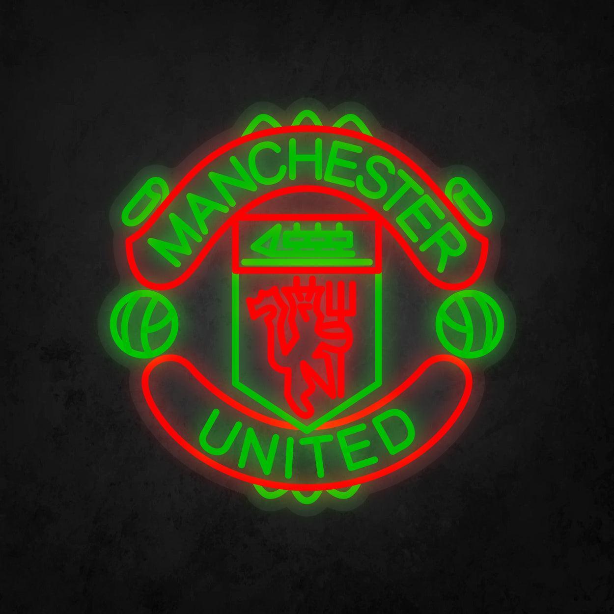 LED Neon Sign - Manchester United - Neonbir