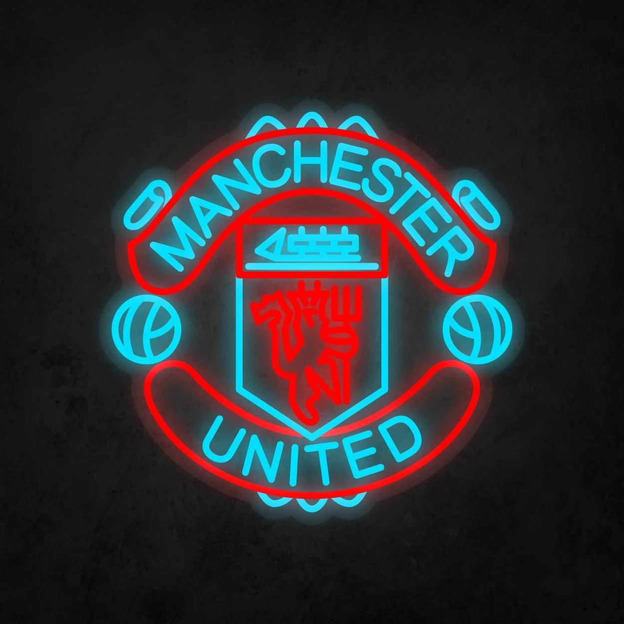 LED Neon Sign - Manchester United - Neonbir