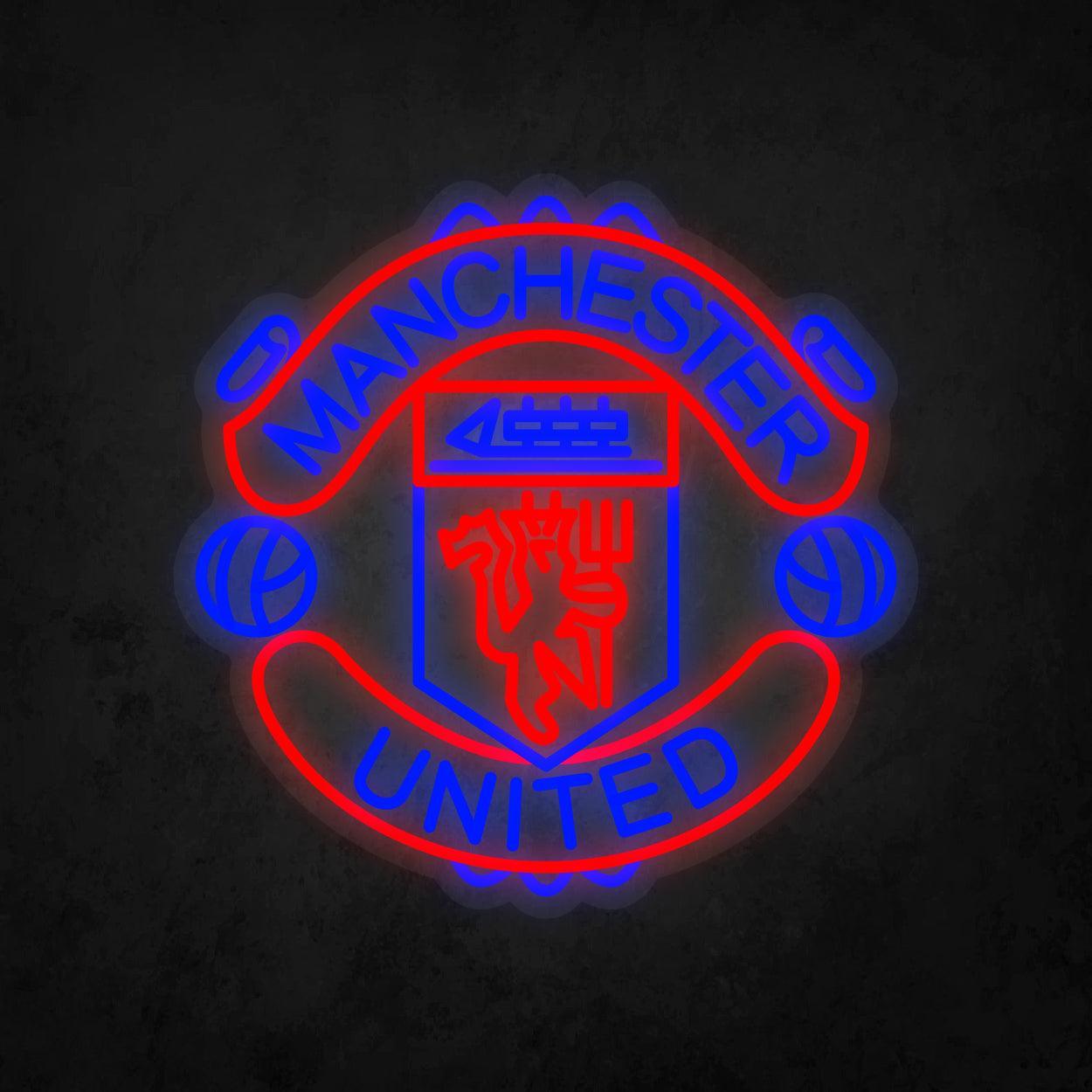 LED Neon Sign - Manchester United - Neonbir