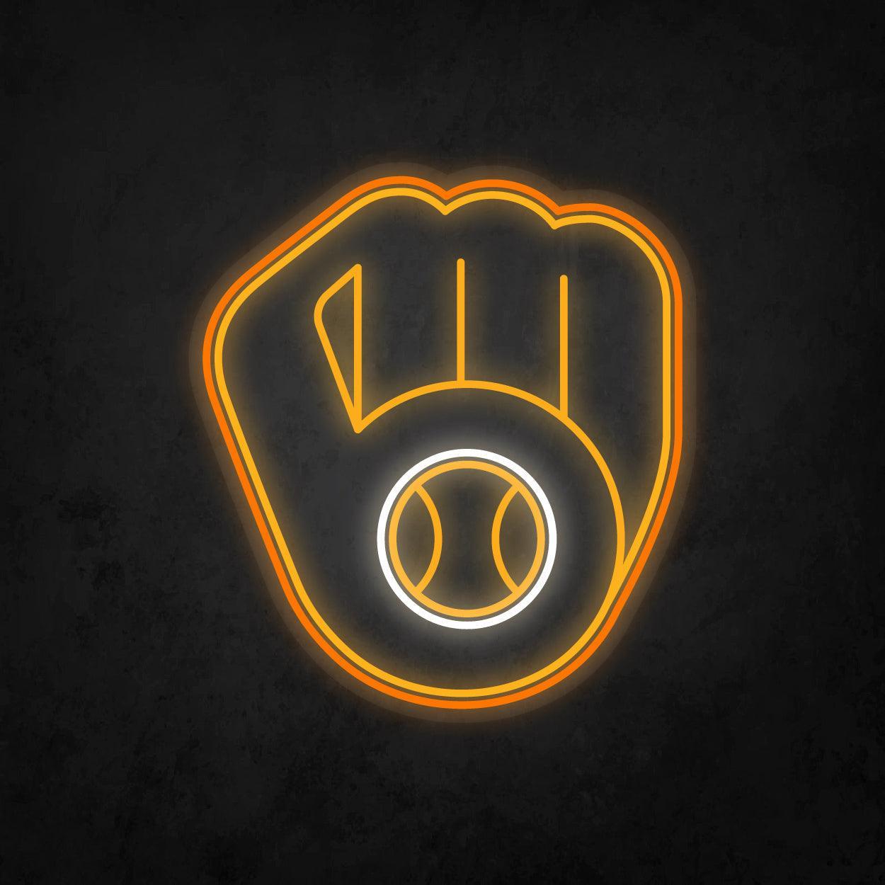 LED Neon Sign - Milwaukee Brewers Large - Neonbir