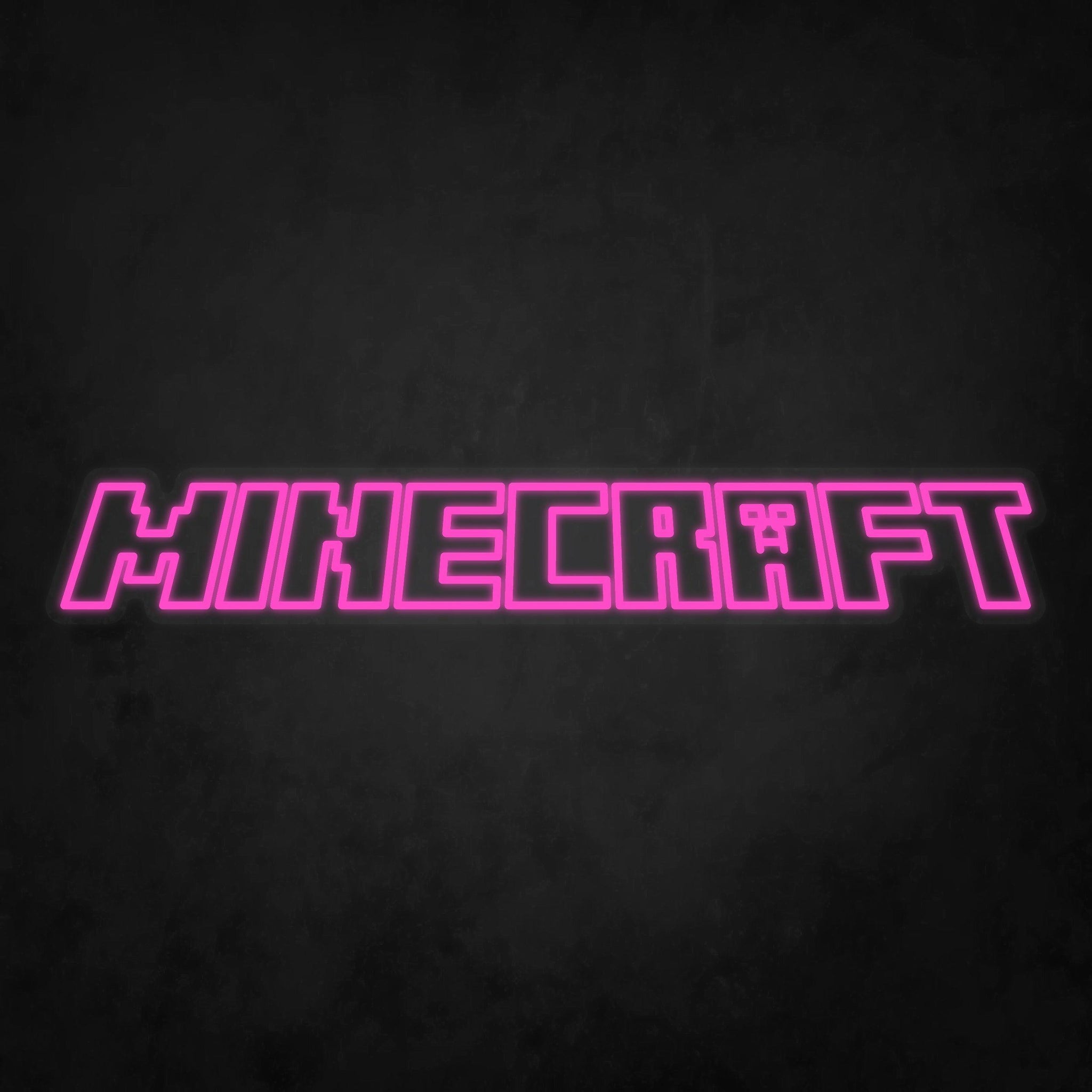 LED Neon Sign - Minecraft - Neonbir