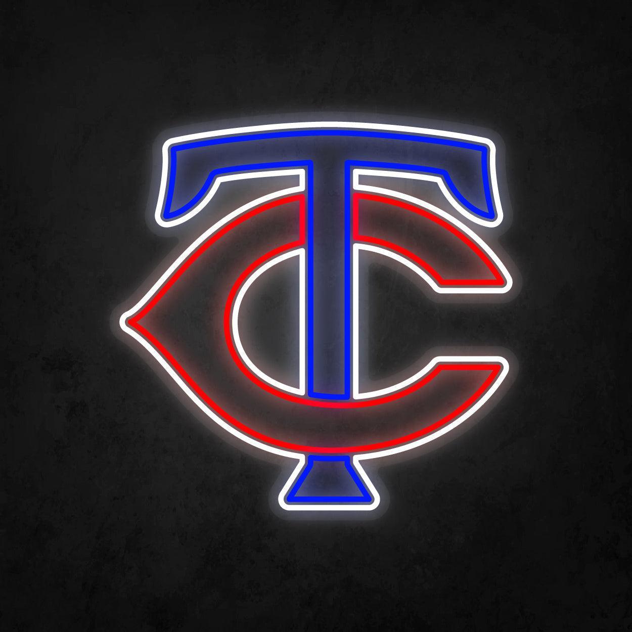 LED Neon Sign - Minnesota Twins Large - Neonbir