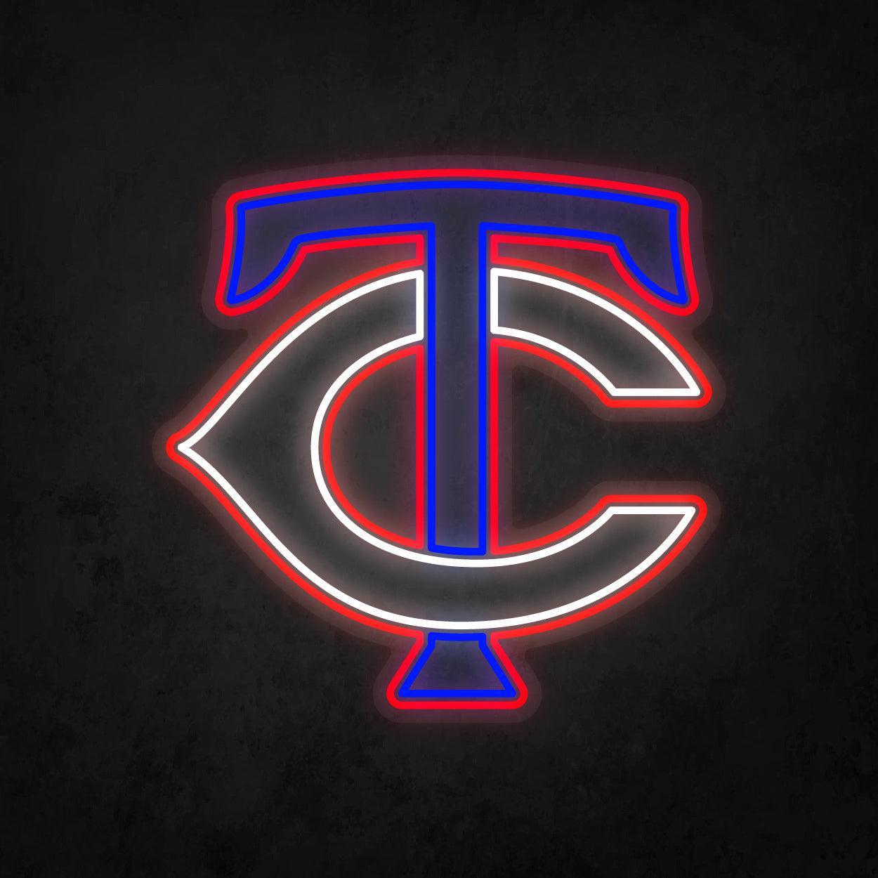LED Neon Sign - Minnesota Twins Large - Neonbir