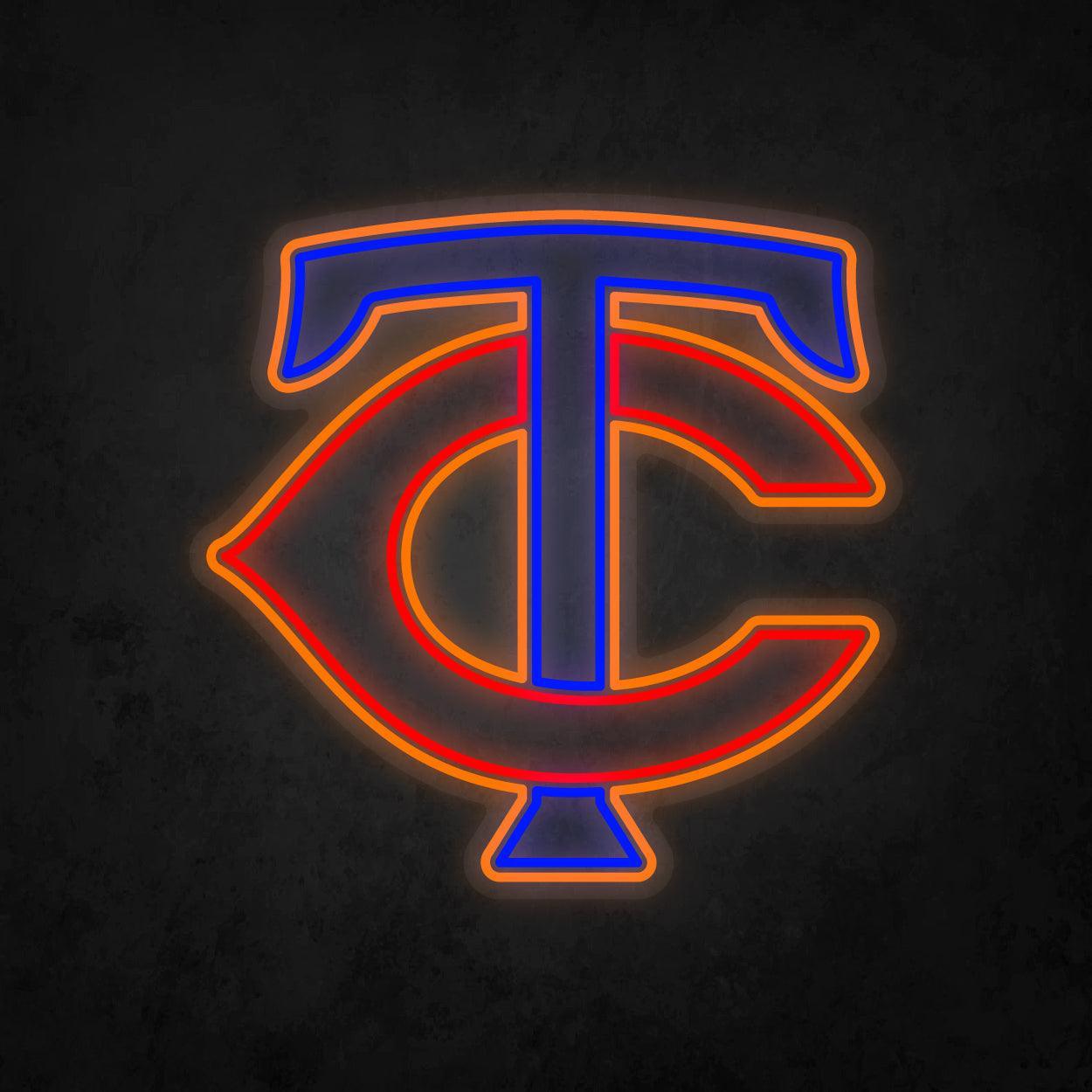 LED Neon Sign - Minnesota Twins Large - Neonbir