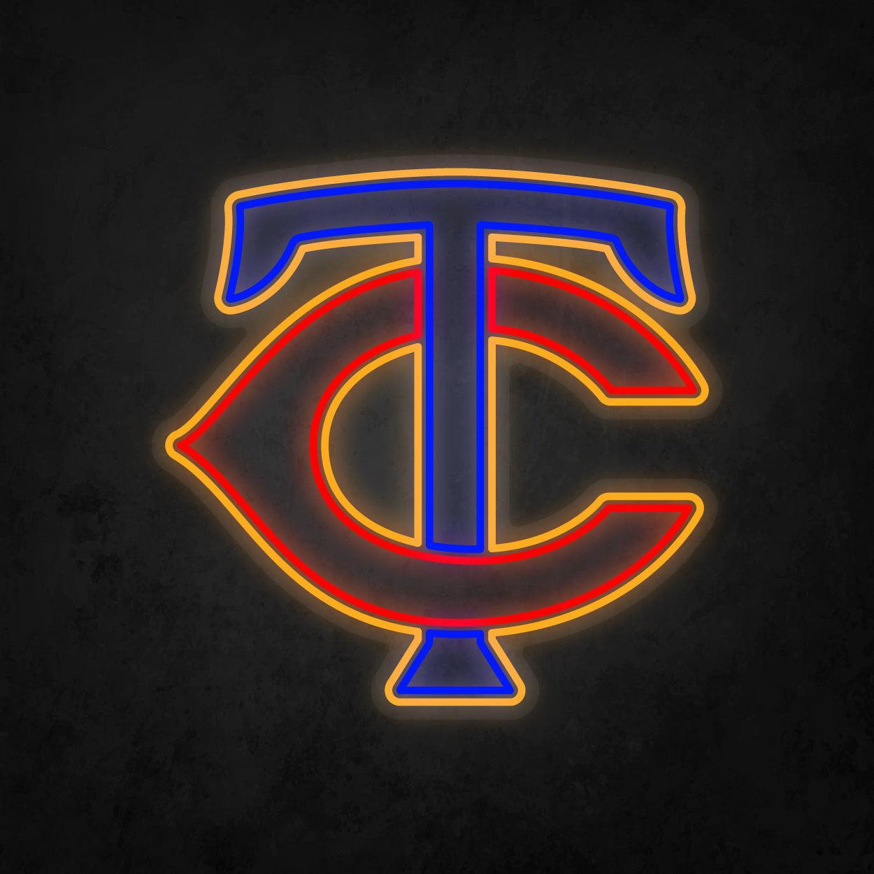 LED Neon Sign - Minnesota Twins Large - Neonbir