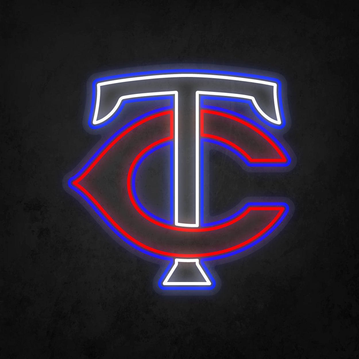 LED Neon Sign - Minnesota Twins Large - Neonbir
