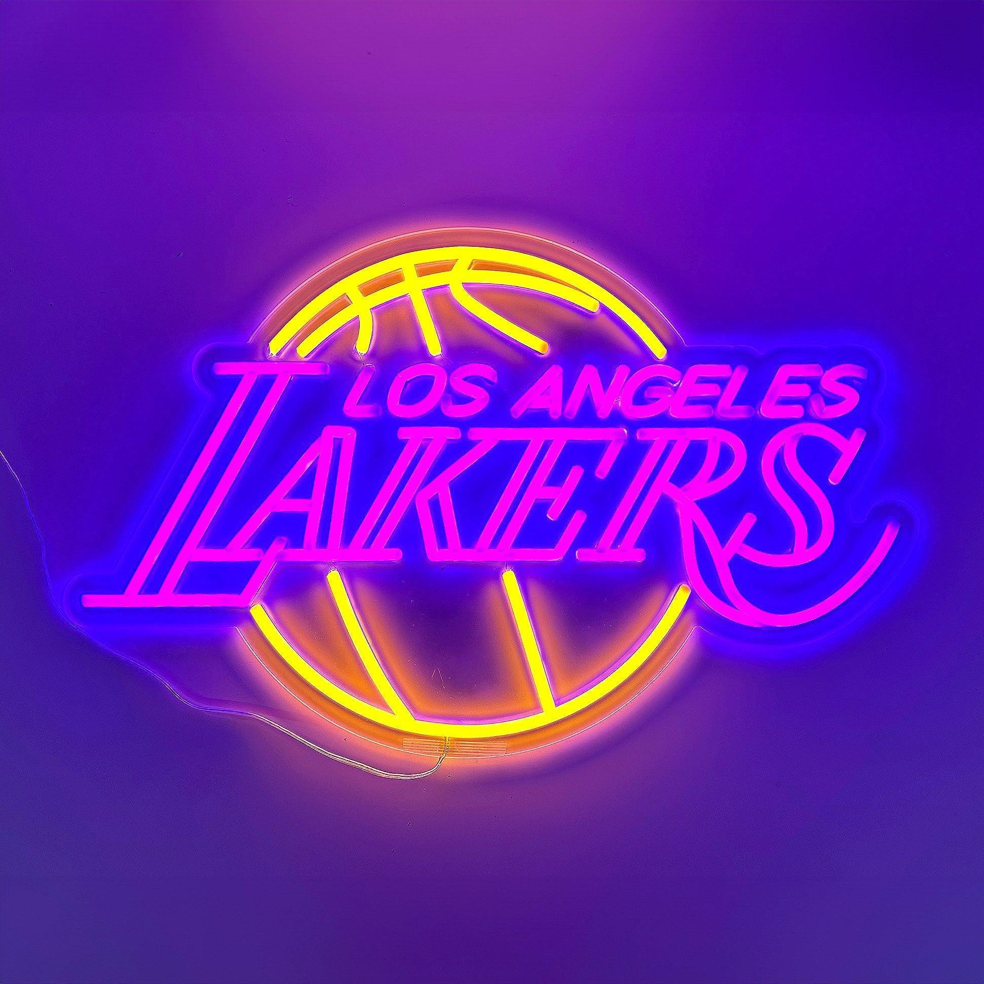 LED Neon Sign - NBA - Los Angeles Lakers - Neonbir