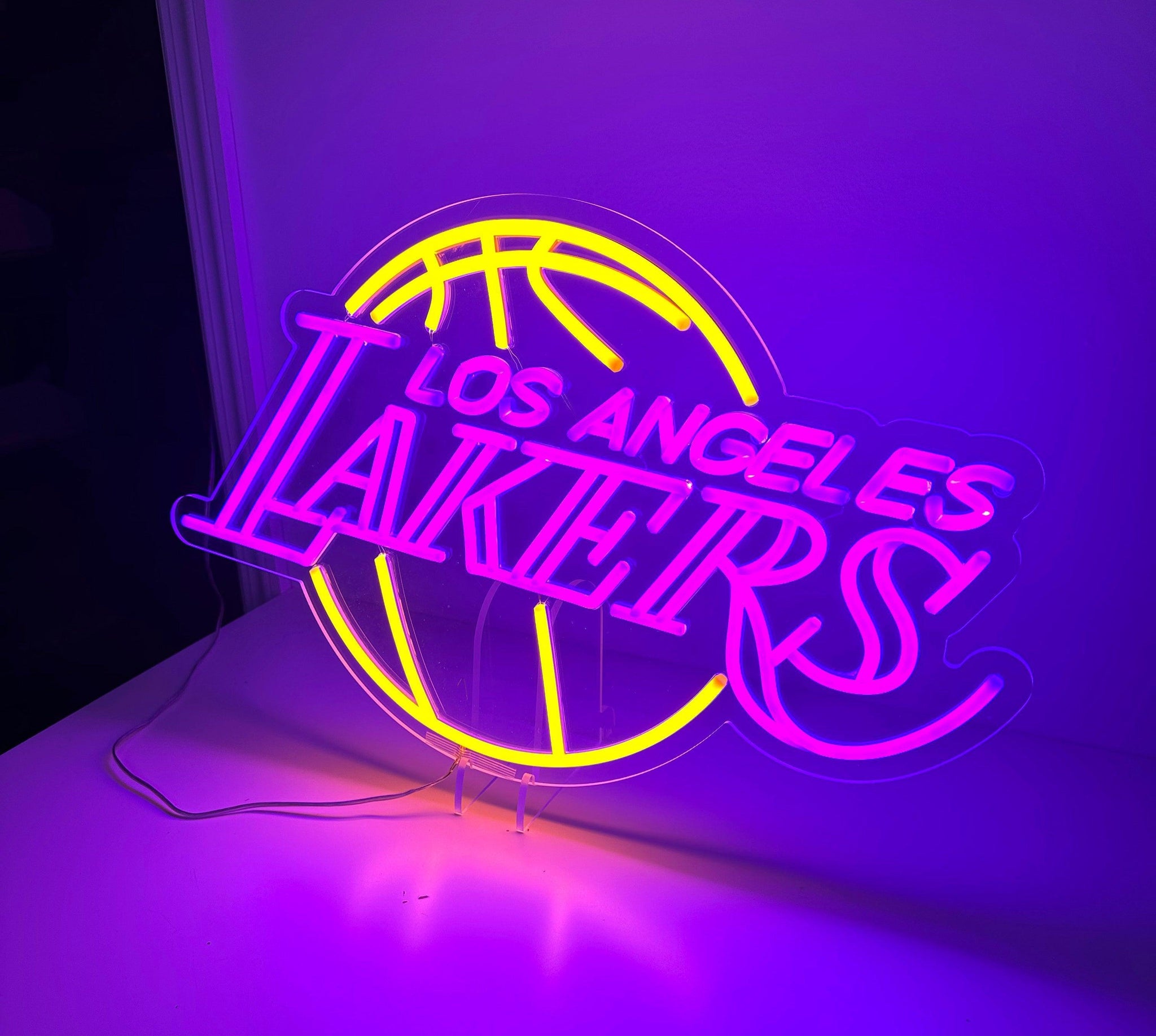 LED Neon Sign - NBA - Los Angeles Lakers - Neonbir