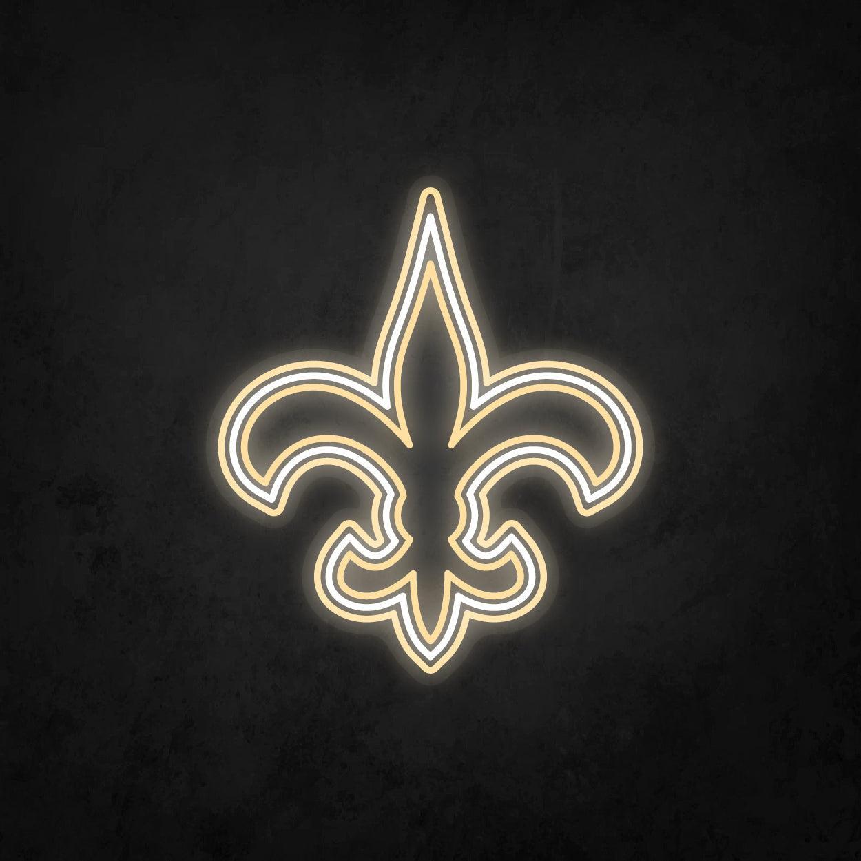 LED Neon Sign - New Orleans Saints Large - Neonbir