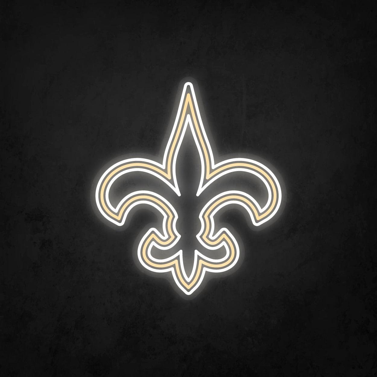 LED Neon Sign - New Orleans Saints Large - Neonbir
