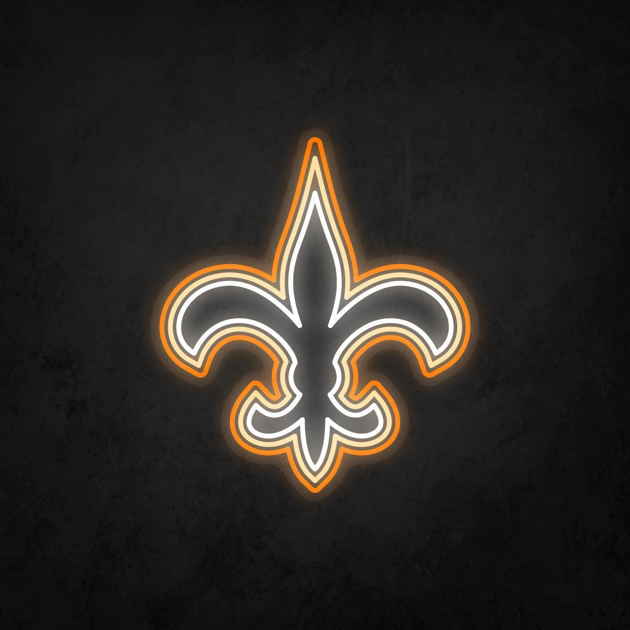 LED Neon Sign - New Orleans Saints Large - Neonbir