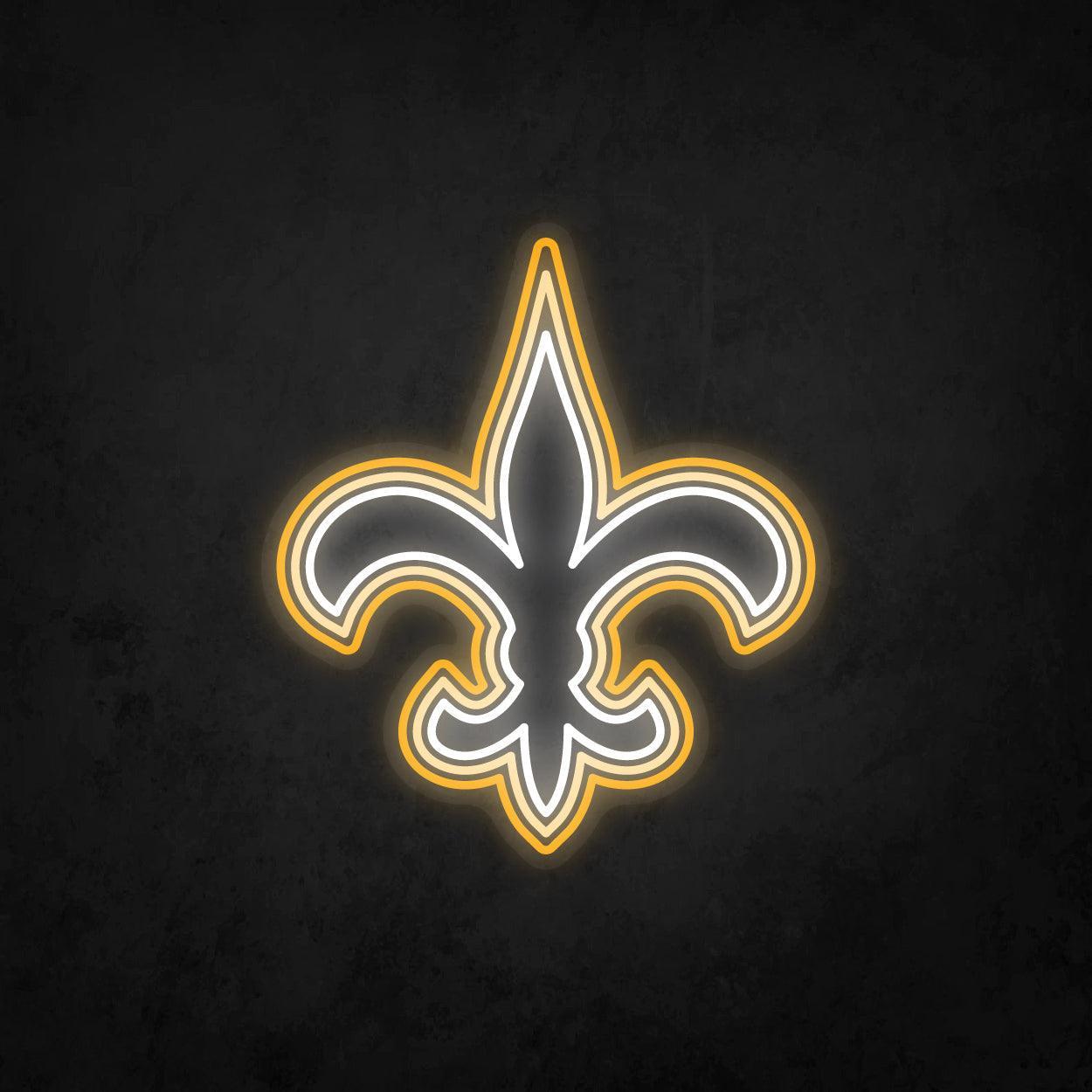 LED Neon Sign - New Orleans Saints Large - Neonbir