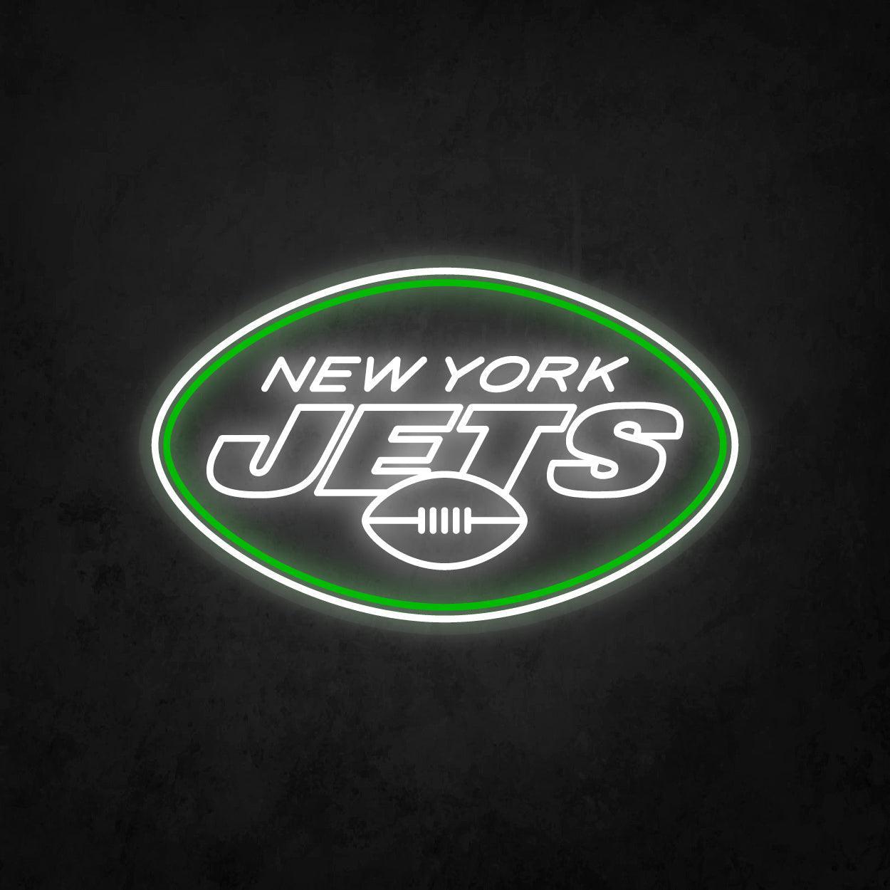 LED Neon Sign - New York Jets Large - Neonbir