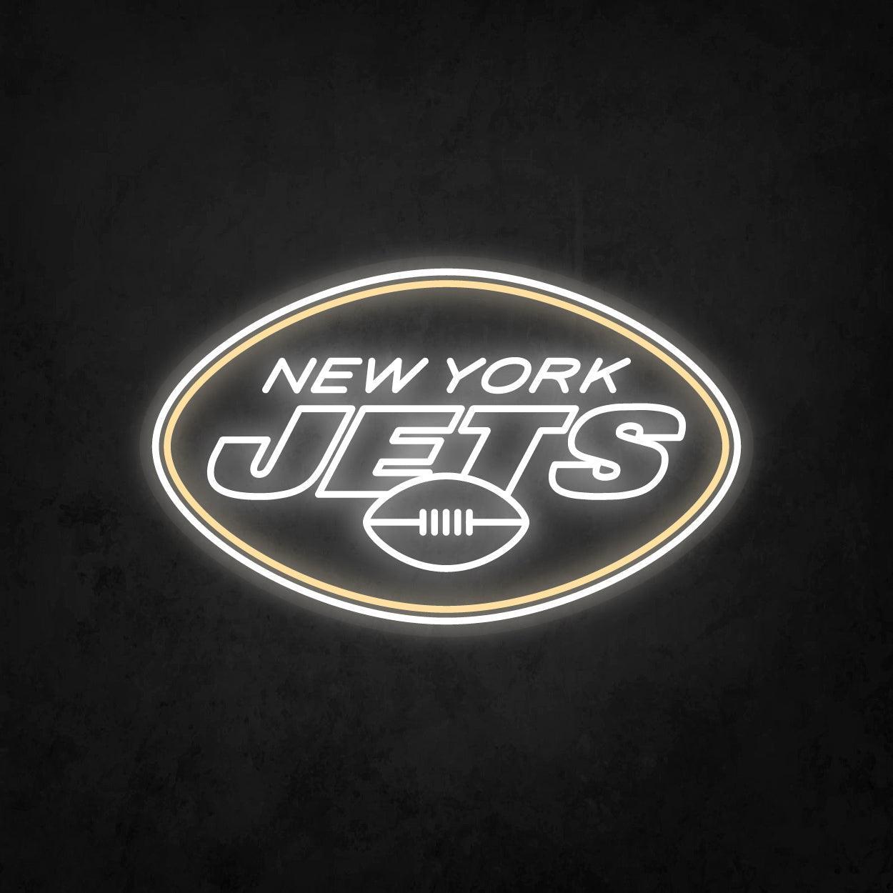 LED Neon Sign - New York Jets Large - Neonbir
