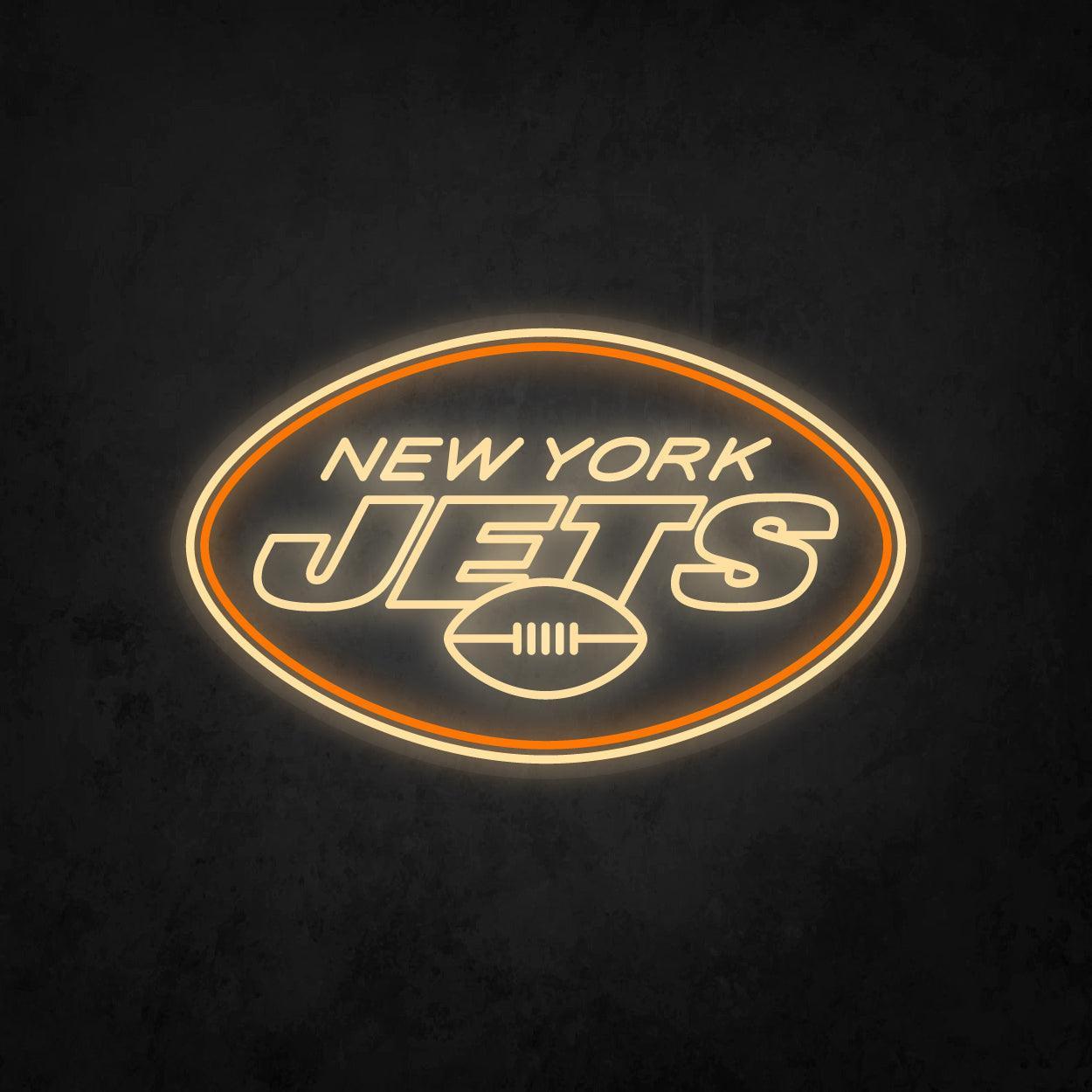 LED Neon Sign - New York Jets Large - Neonbir