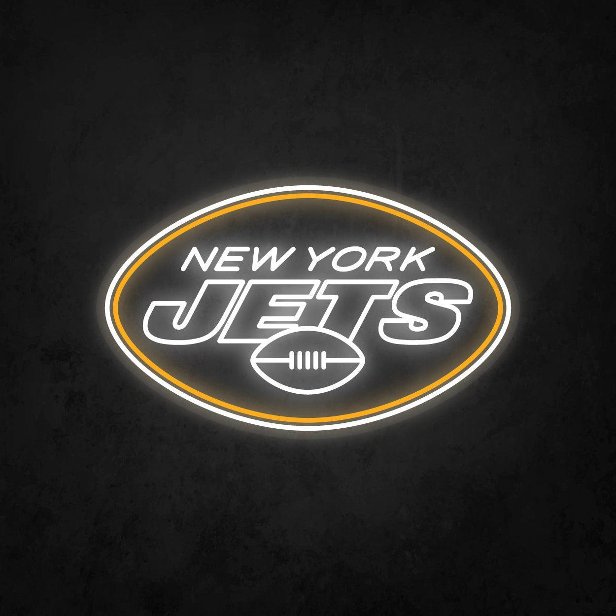LED Neon Sign - New York Jets Large - Neonbir