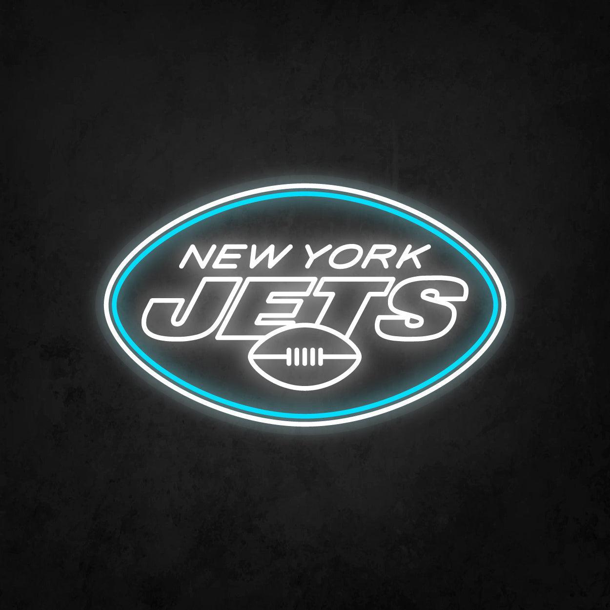 LED Neon Sign - New York Jets Large - Neonbir