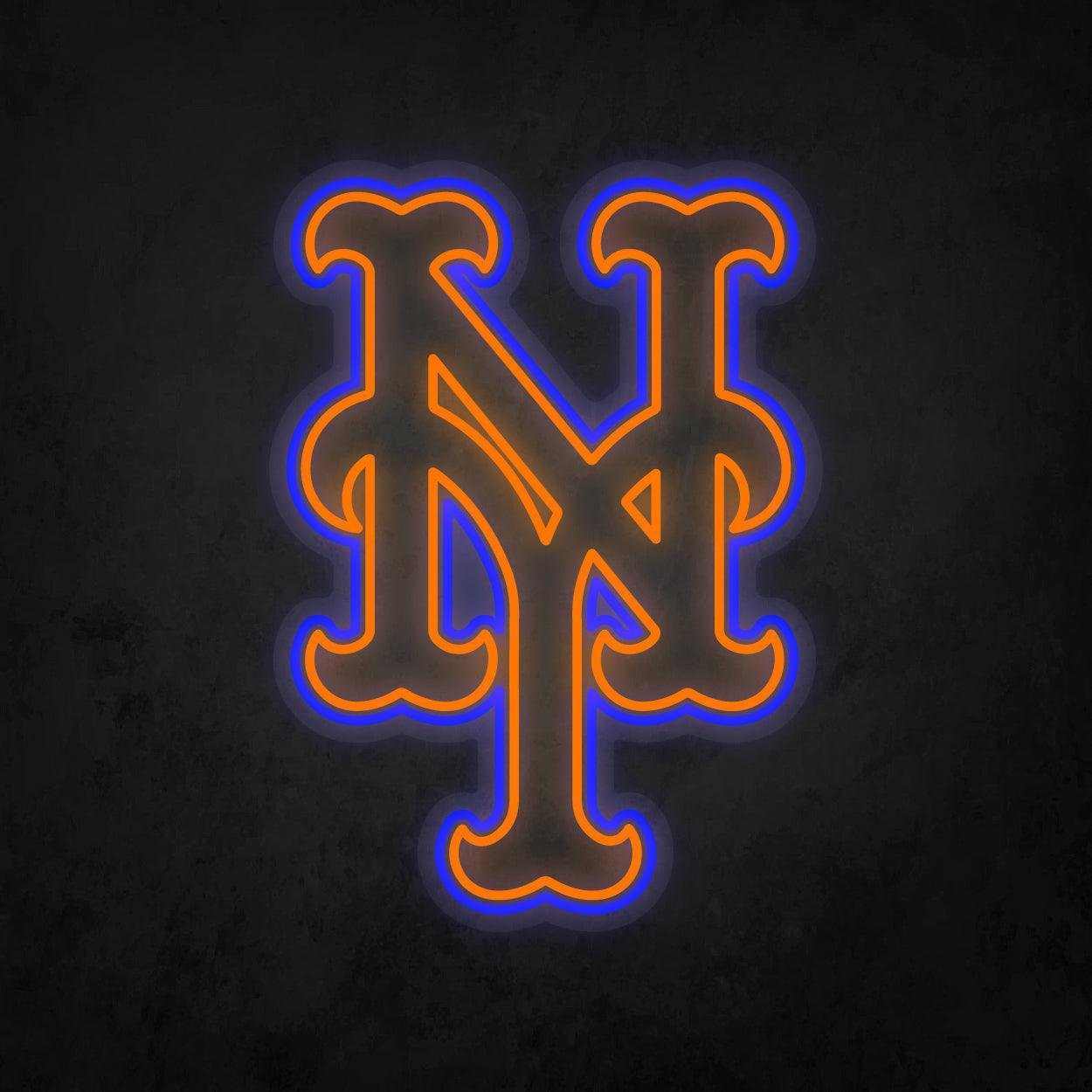 LED Neon Sign - New York Mets Large - Neonbir