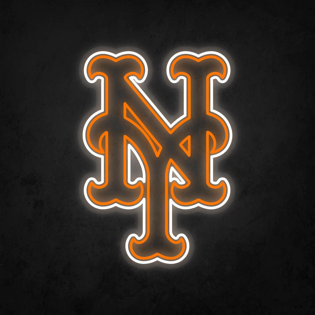 LED Neon Sign - New York Mets Large - Neonbir