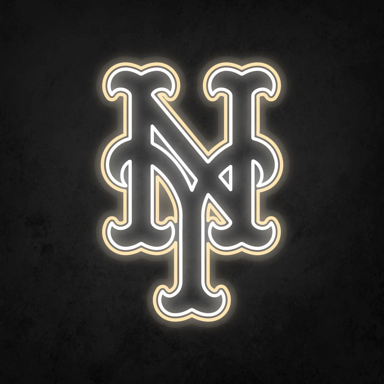 LED Neon Sign - New York Mets Large - Neonbir