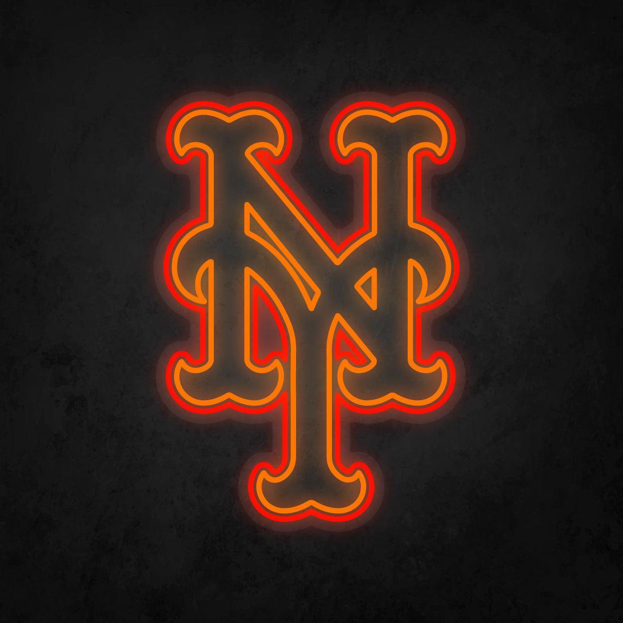 LED Neon Sign - New York Mets Large - Neonbir