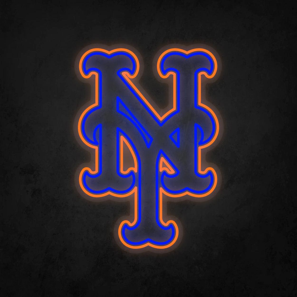 LED Neon Sign - New York Mets Large - Neonbir