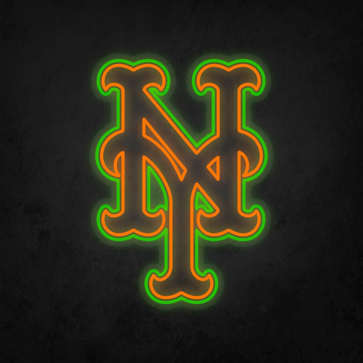 LED Neon Sign - New York Mets Large - Neonbir