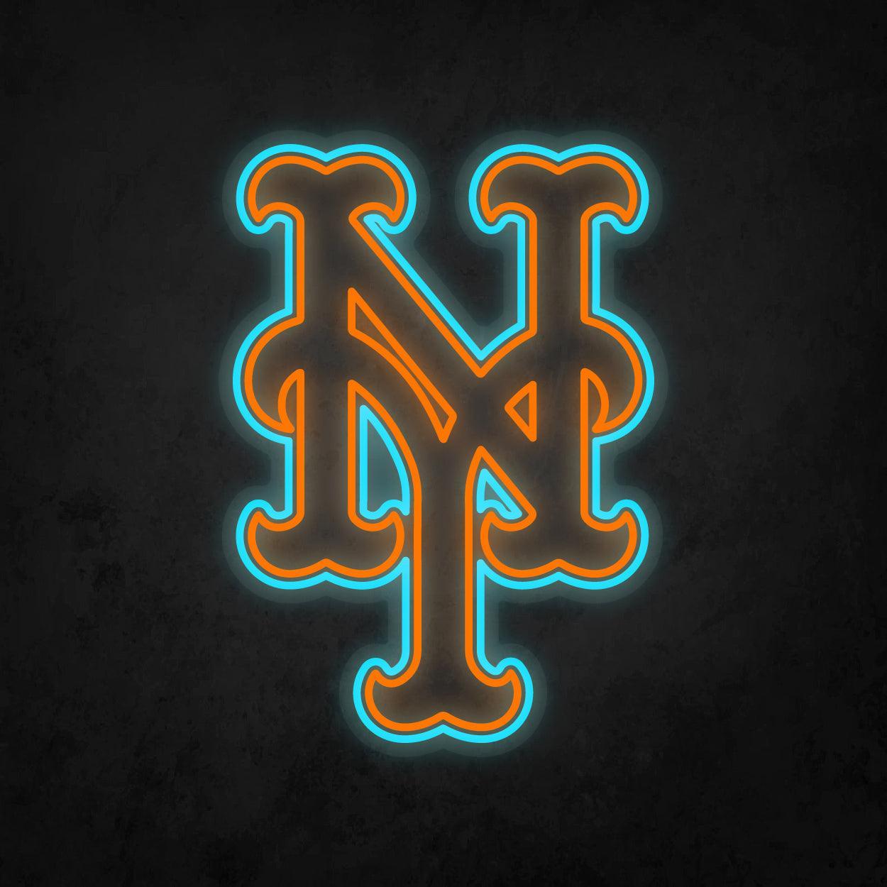 LED Neon Sign - New York Mets Large - Neonbir