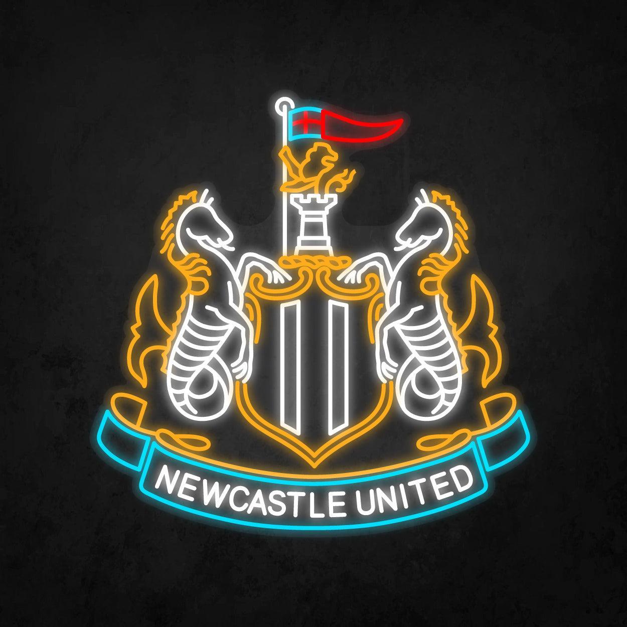 LED Neon Sign - Newcastle United FC X Large - Neonbir