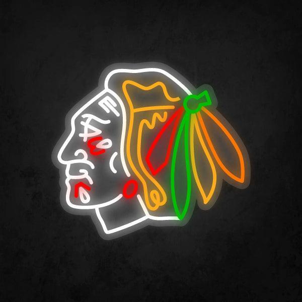 LED Neon Sign - NHL - Chicago Blackhawks - Neonbir