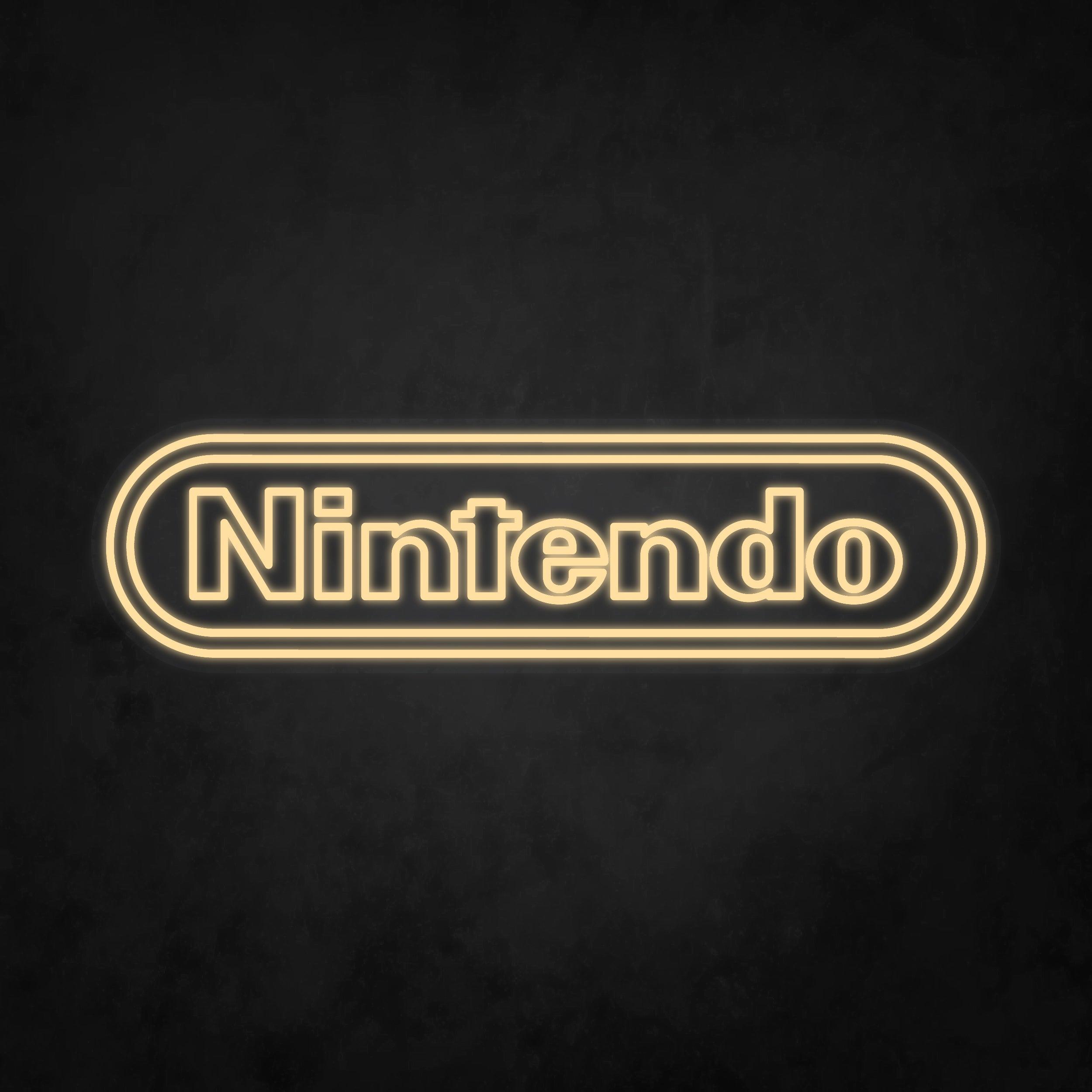 LED Neon Sign - Nintendo Logo - Neonbir