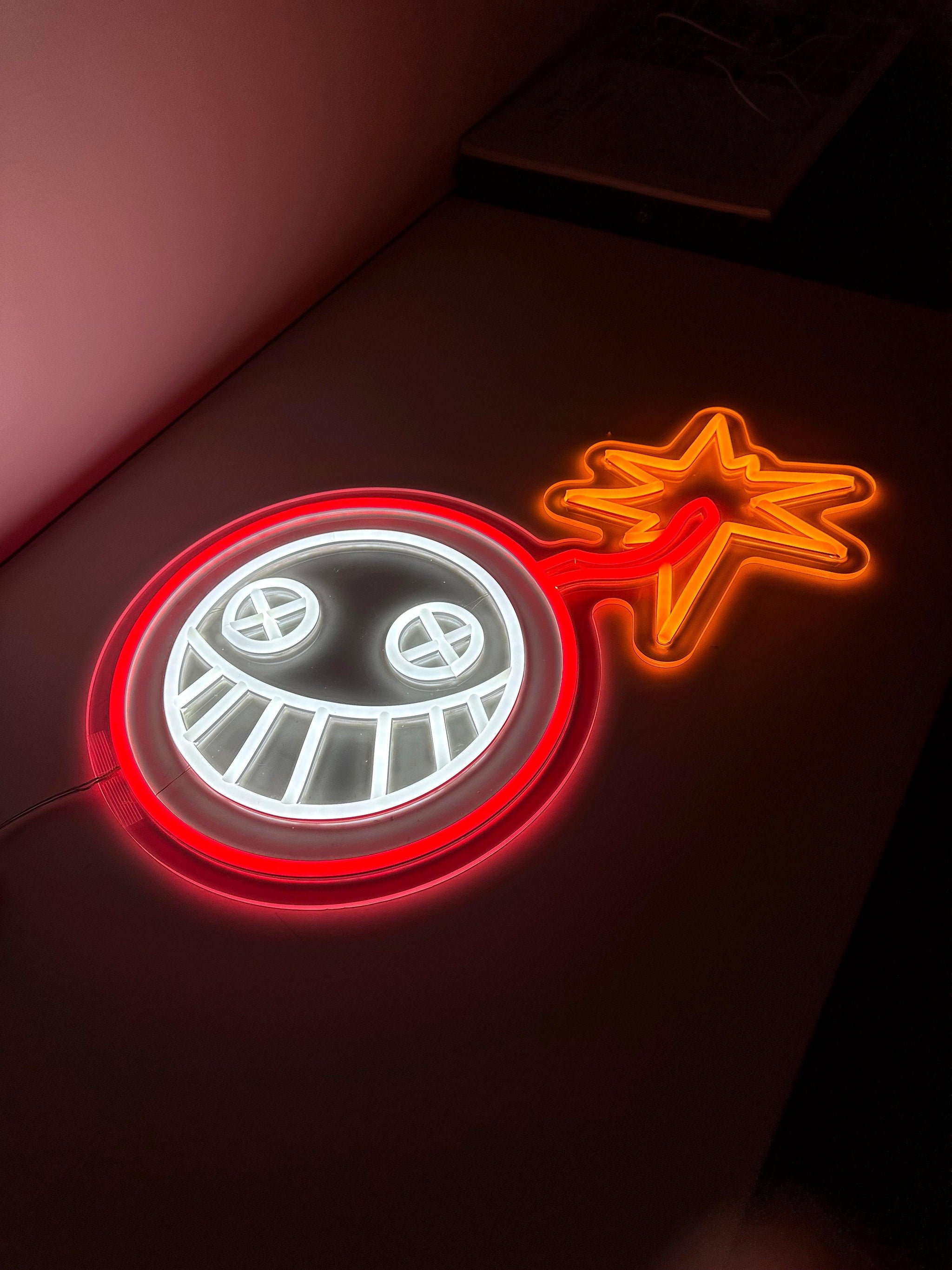 LED Neon Sign - Overwatch - Junkrat Player Icon - Neonbir