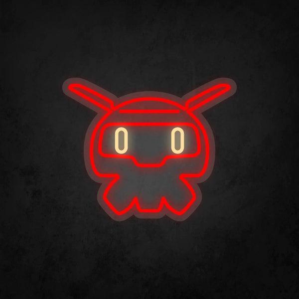 LED Neon Sign - Overwatch - Mei Player Icon - Neonbir