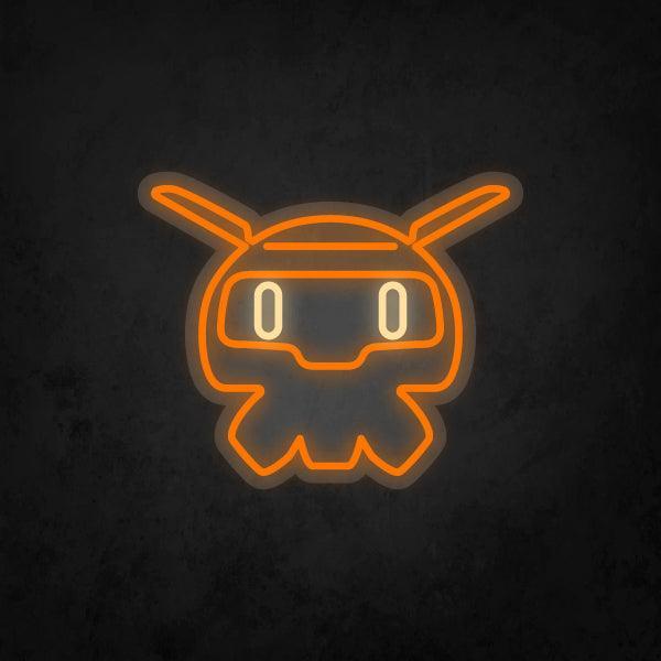 LED Neon Sign - Overwatch - Mei Player Icon - Neonbir