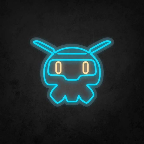 LED Neon Sign - Overwatch - Mei Player Icon - Neonbir