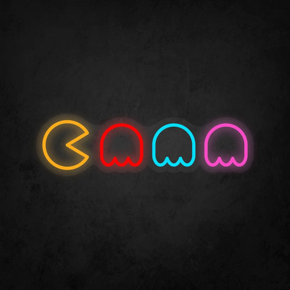 LED Neon Sign - PAC-MAN Small - Neonbir