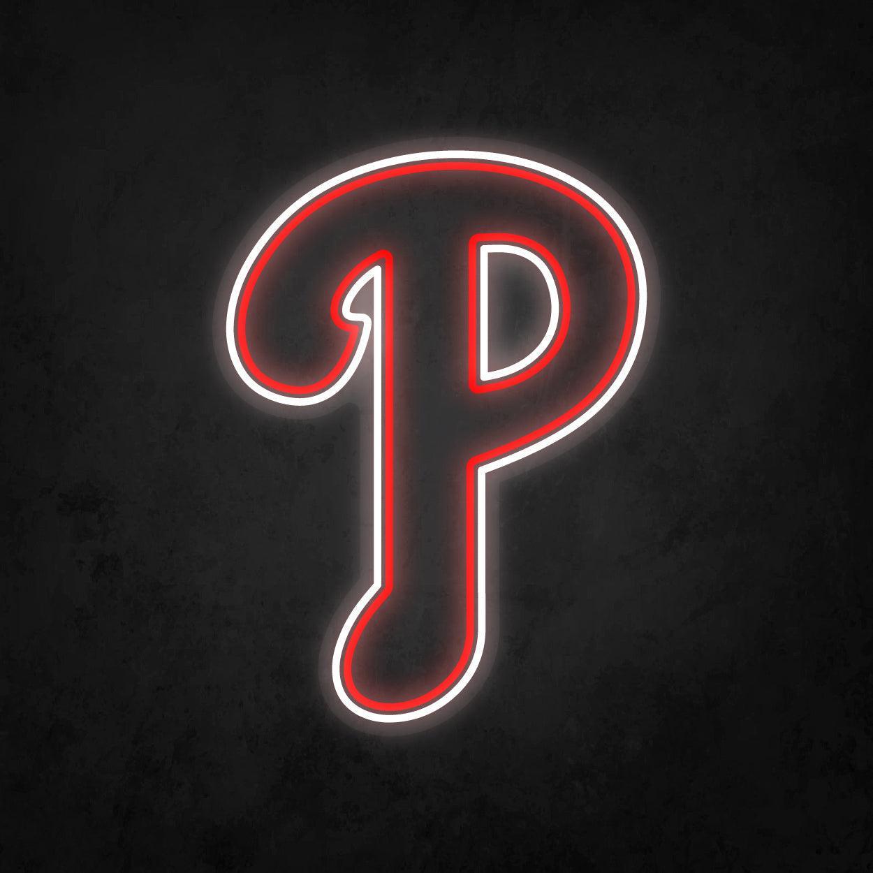 LED Neon Sign - Philadelphia Phillies Large - Neonbir