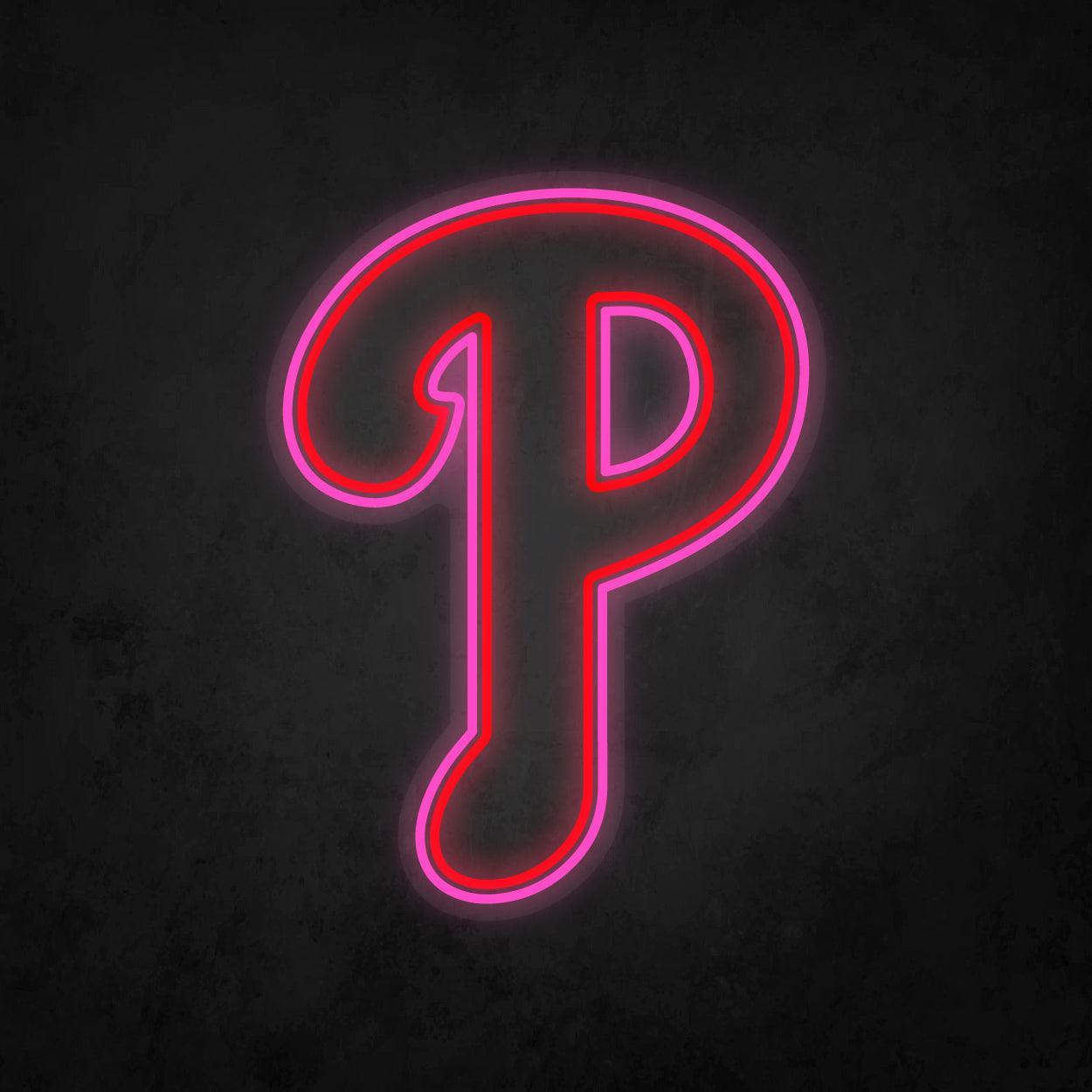 LED Neon Sign - Philadelphia Phillies Large - Neonbir