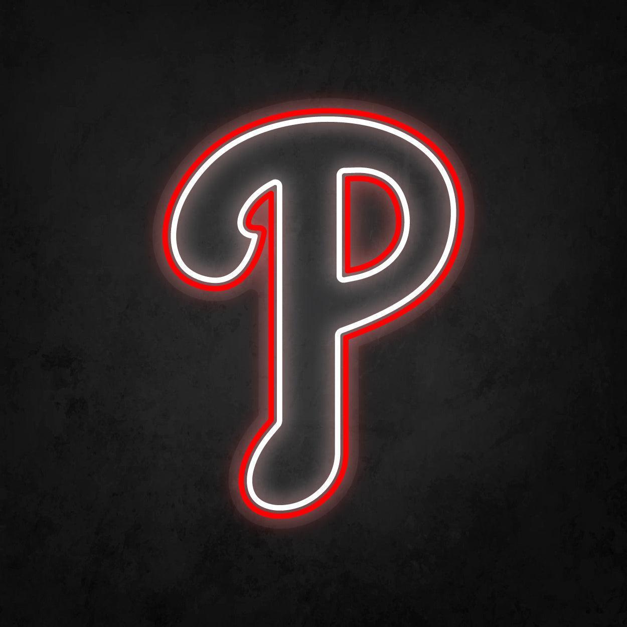LED Neon Sign - Philadelphia Phillies Large - Neonbir