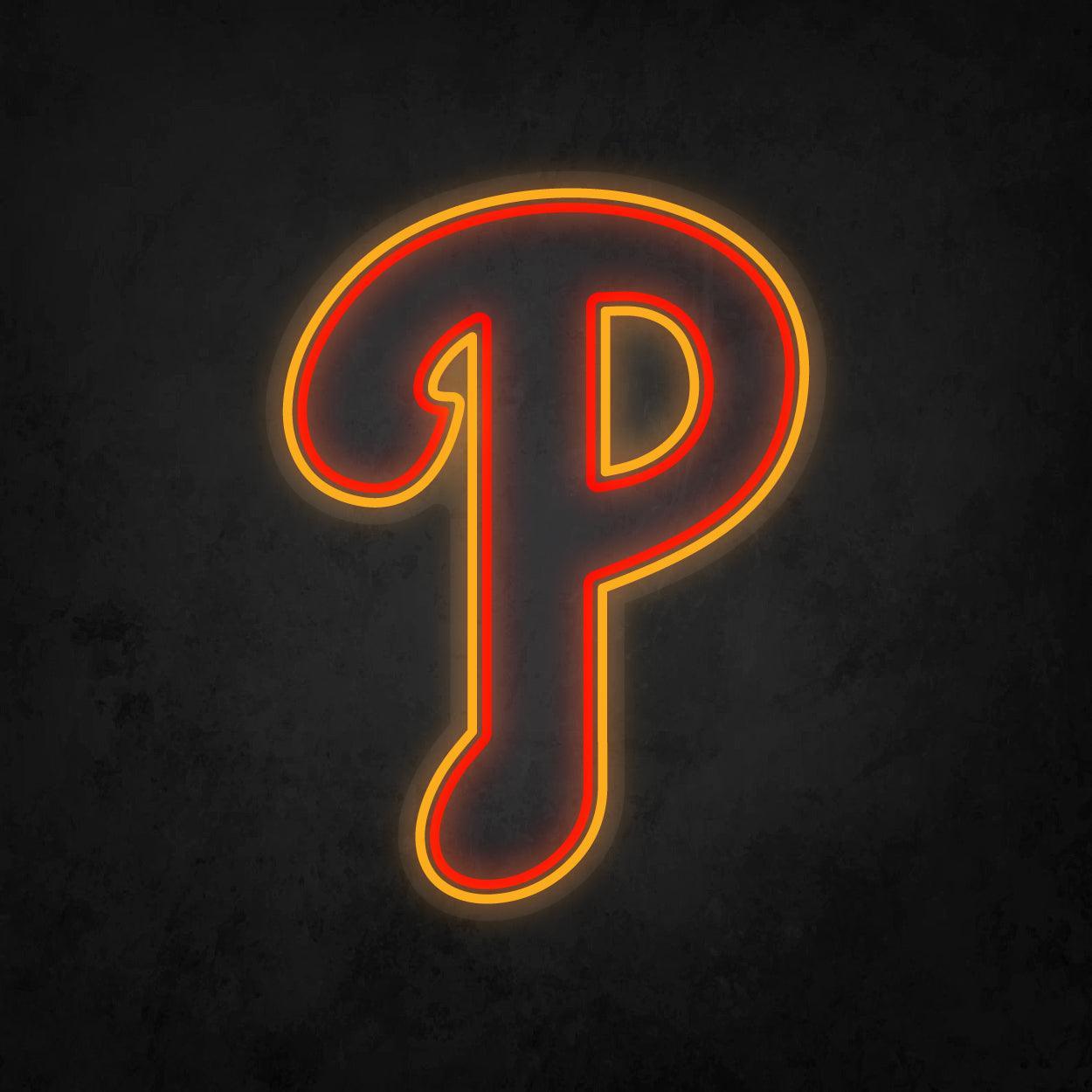 LED Neon Sign - Philadelphia Phillies Large - Neonbir