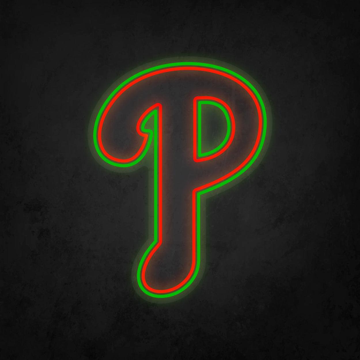 LED Neon Sign - Philadelphia Phillies Large - Neonbir