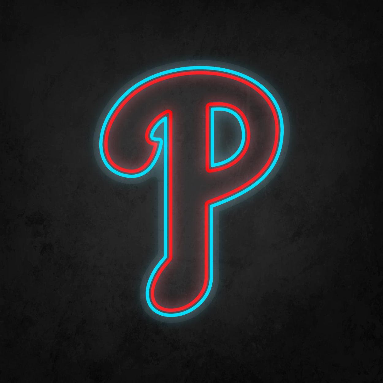 LED Neon Sign - Philadelphia Phillies Large - Neonbir