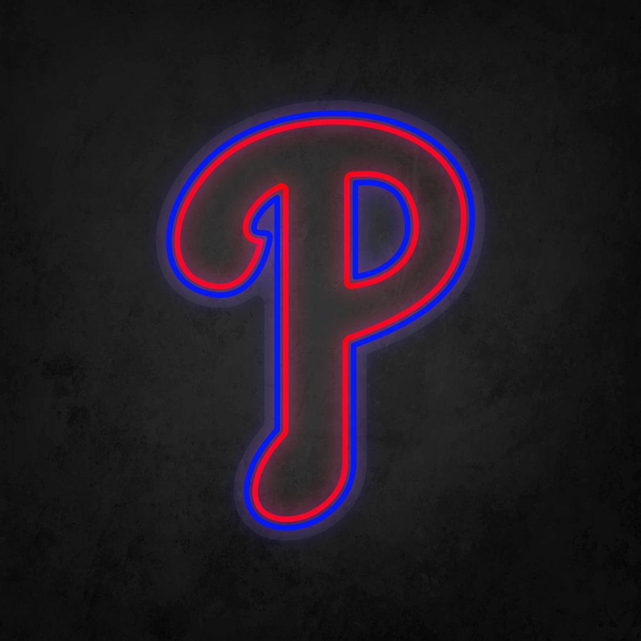 LED Neon Sign - Philadelphia Phillies Large - Neonbir