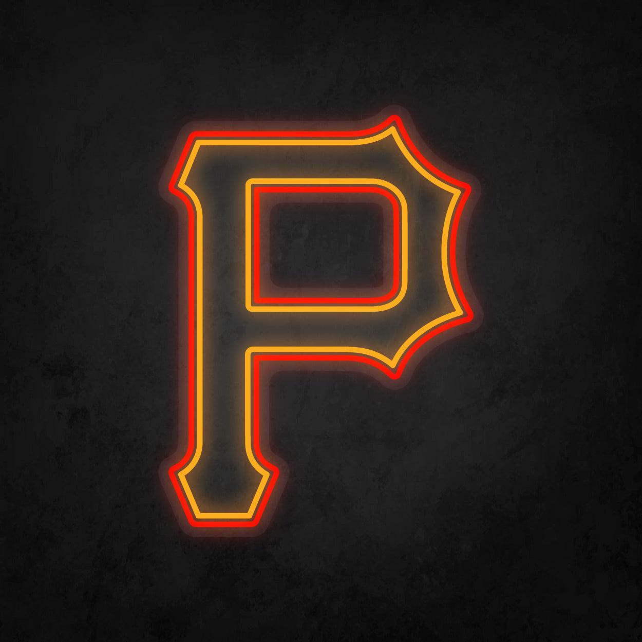 LED Neon Sign - Pittsburgh Pirates Large - Neonbir