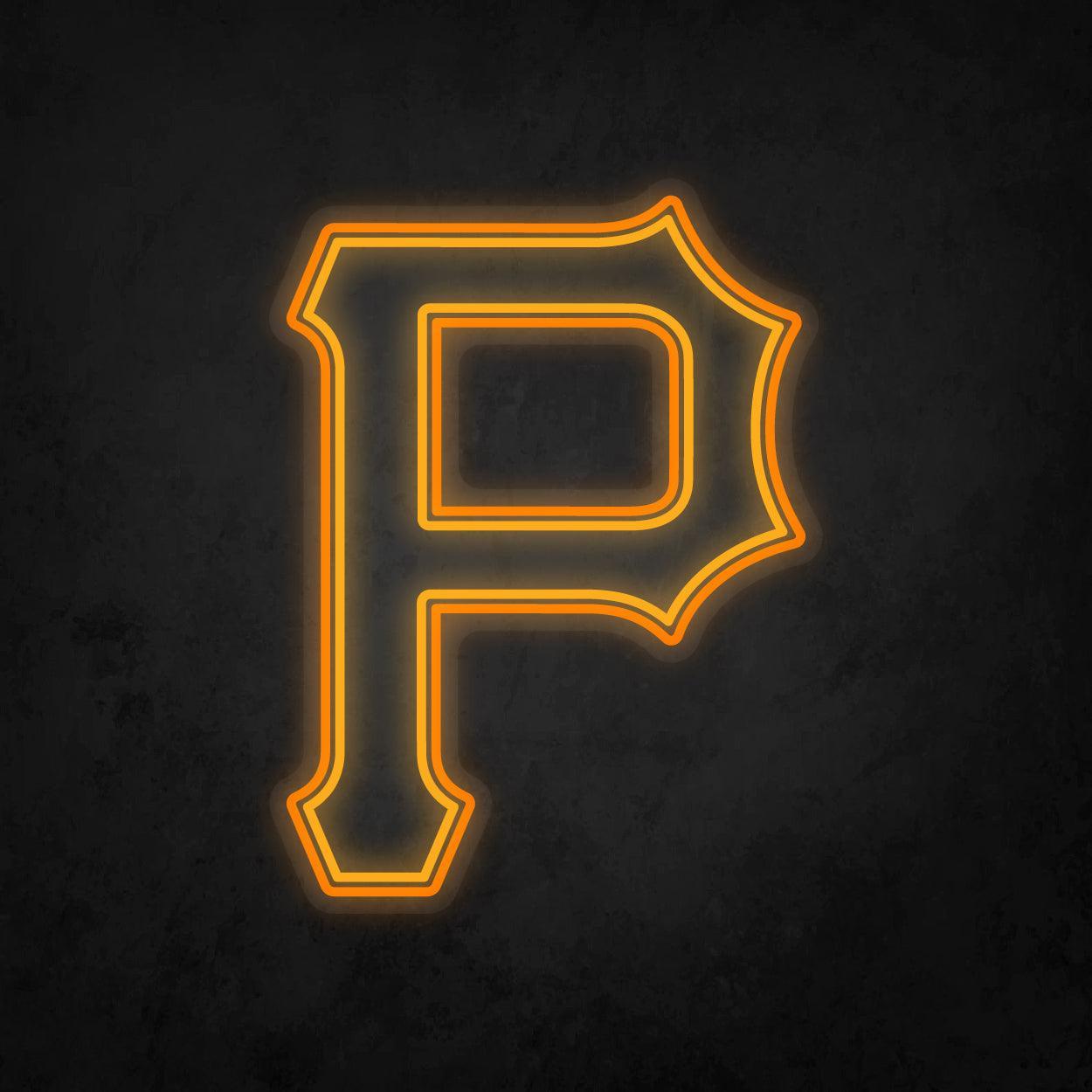 LED Neon Sign - Pittsburgh Pirates Large - Neonbir