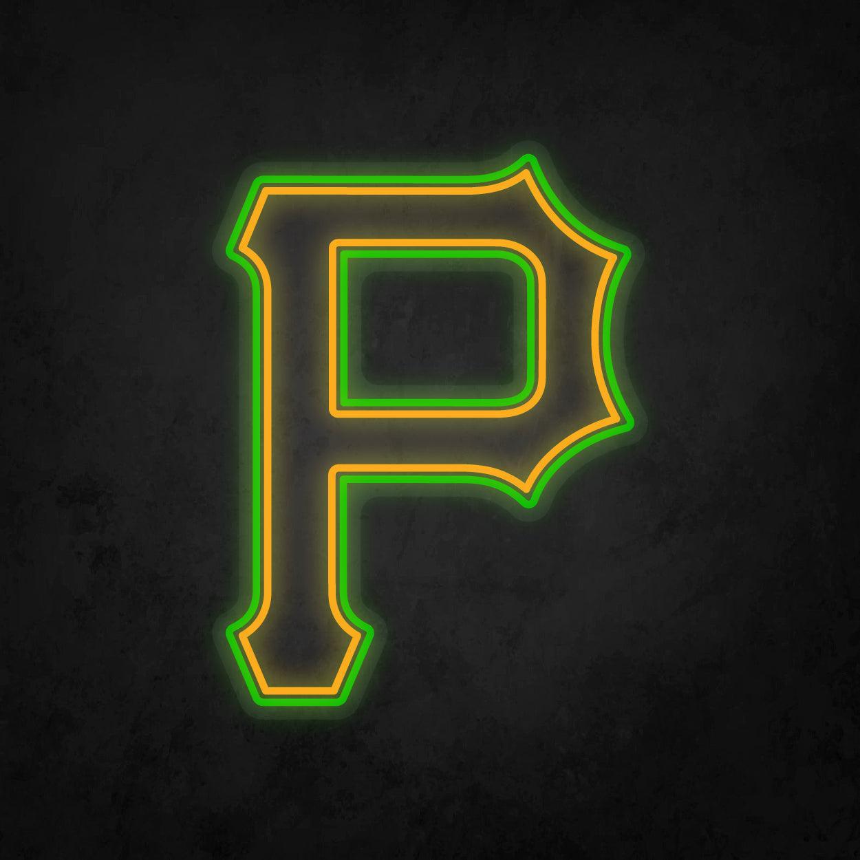 LED Neon Sign - Pittsburgh Pirates Large - Neonbir