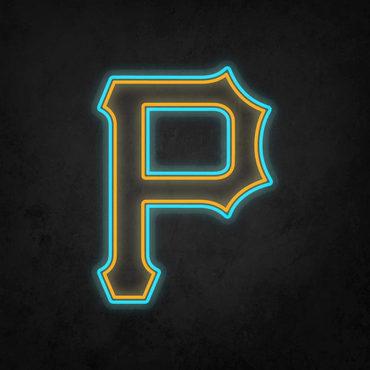 LED Neon Sign - Pittsburgh Pirates Large - Neonbir