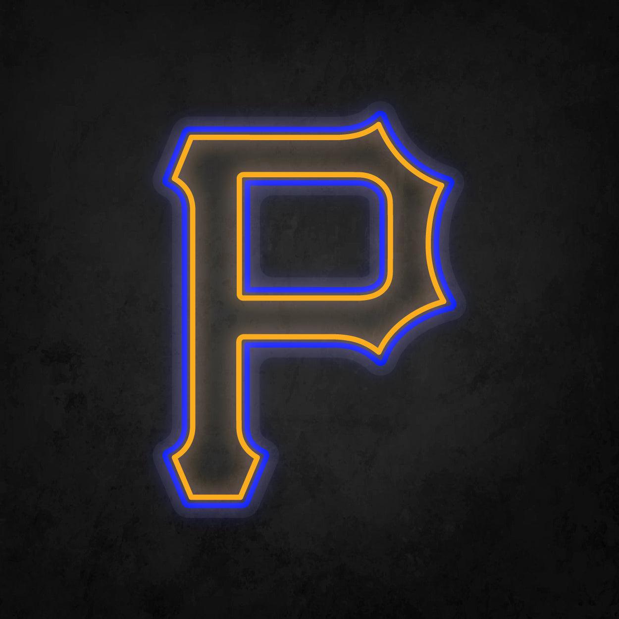 LED Neon Sign - Pittsburgh Pirates Large - Neonbir
